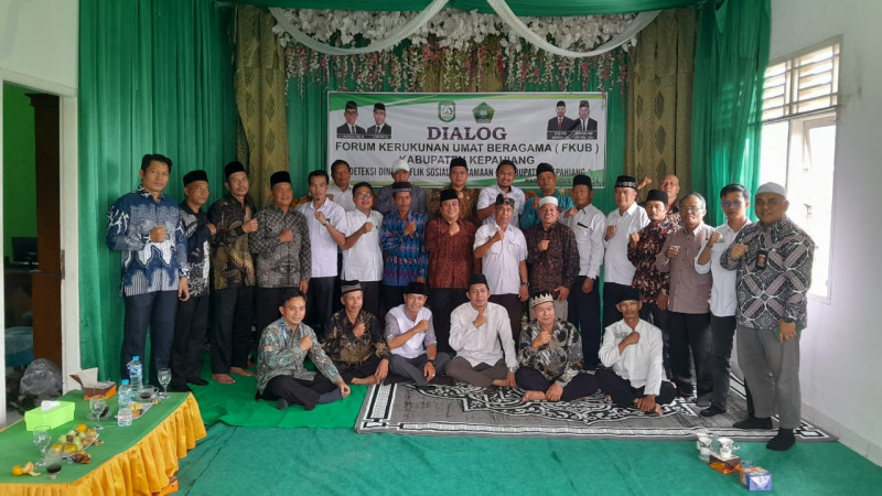 KUA Kecamatan Kepahiang Belajar Deteksi Dini Konflik Sosial Keagamaan melalui Dialog Kerukunan Umat Beragama