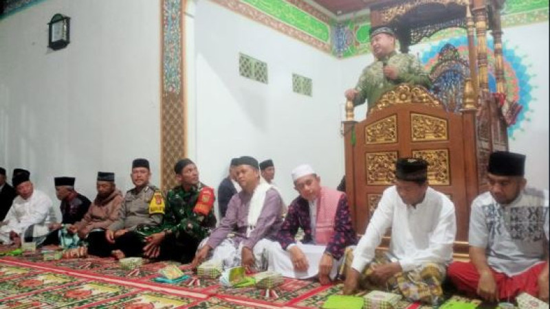 KUA Ujan Mas Kepahiang Hadiri Sedekah Bumi Desa Bumi Sari