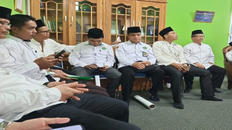 Kepala KUA Sukaraja Menghadiri Rakor Bulanan Di Kemenag Kabupaten Seluma