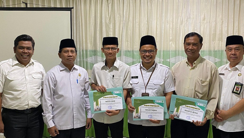 Dua Masjid Curup Tengah Raih Penghargaan dalam Lomba Masjid Teladan Tingkat Kabupaten Rejang Lebong