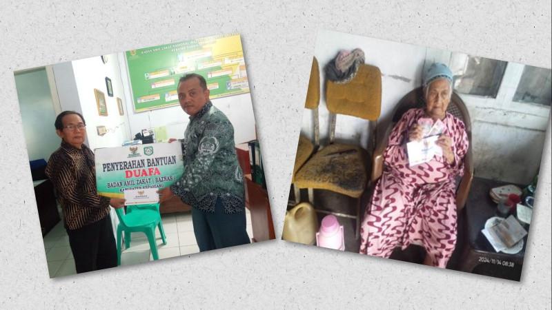 Gandeng Baznas, KUA Muara Kemumu Berikan Bantuan Sosial