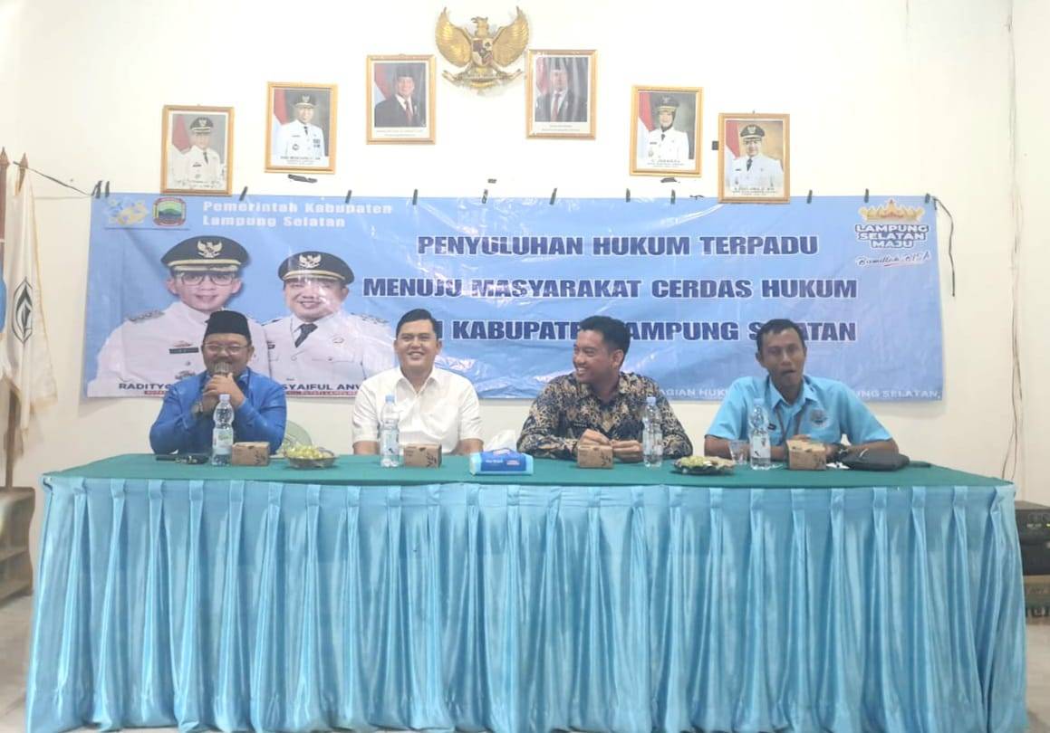 KUA Way Sulan Mengajak Masyarakat Sadar Hukum,