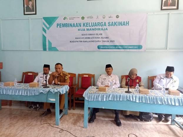 Sinergi KUA, Pemdes, dan Puskesmas Mandiraja Wetan: Pembinaan Keluarga Sakinah, Bekali Pasangan Muda Hadapi Tantangan Rumah Tangga