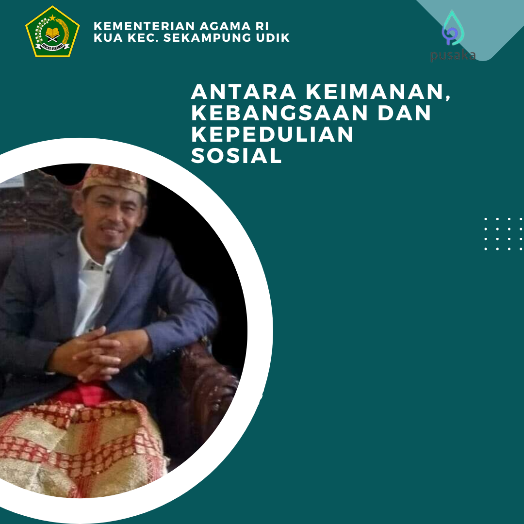 Antara Keimanan, Kebangsaan dan Kepedulian Sosial