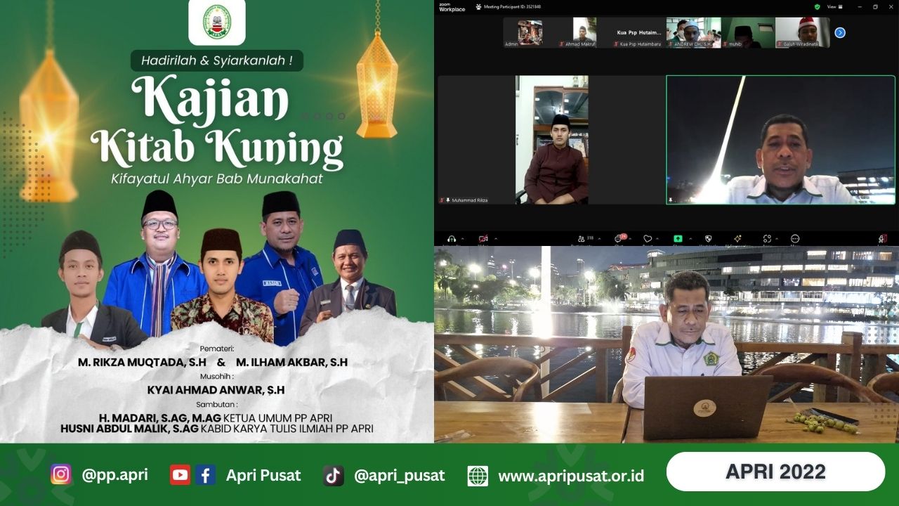 Kajian Rutin Kitab Kuning: Upaya PP APRI Tingkatkan Kompetensi Penghulu