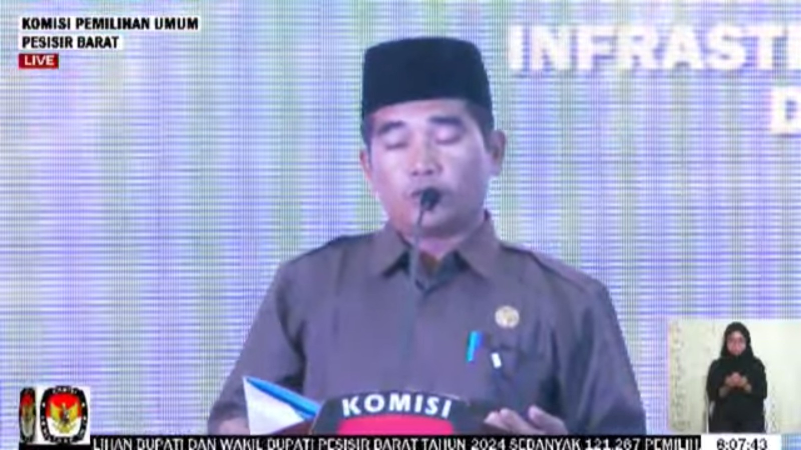 Penghulu Pembaca Do,a Acara Debat