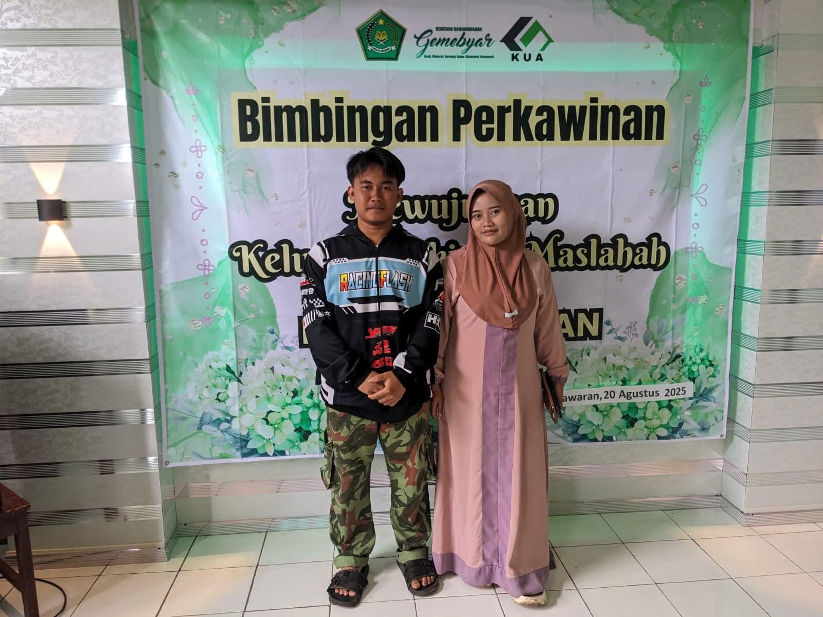 Kenal Lewat Tiktok, Gadis Biting Kecamatan Pejawaran Mantap Menikah