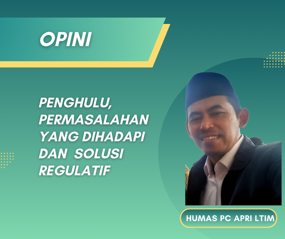 Penghulu, Berbagai Persolan yang dihadapi, dan Solusi Regulatif