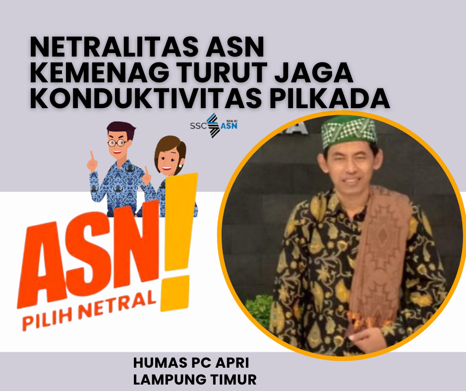 ASN Kementerian Agama: Netral dan Berperan Aktif Menjaga Kondusifitas Pilkada di Lampung