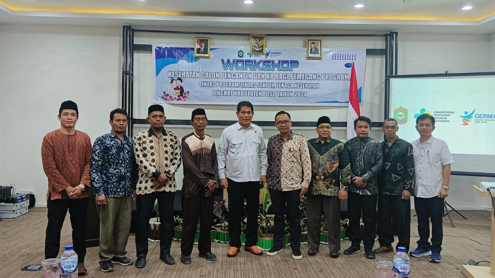 WORKSHOP Kesehatan Calon Pengantin dan KB Bagi Pemegang Program Lintas Program/Sektor, Nakes di Kab. Poso Tahun 2024