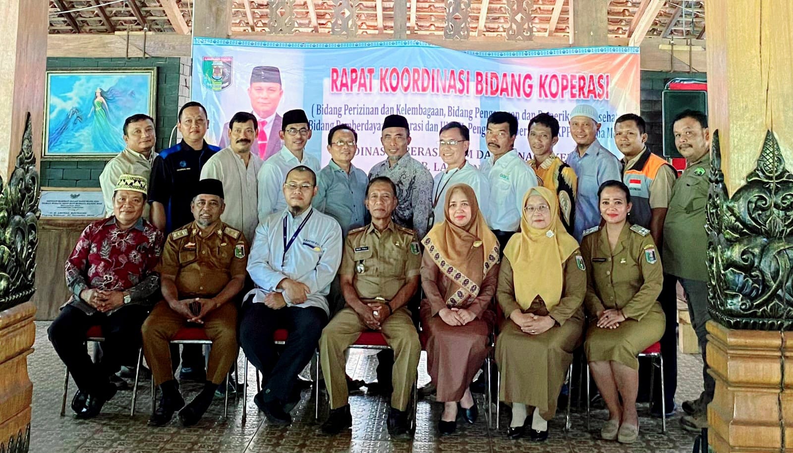 Menghadiri Rapat Koordinasi Bidang Koperasi