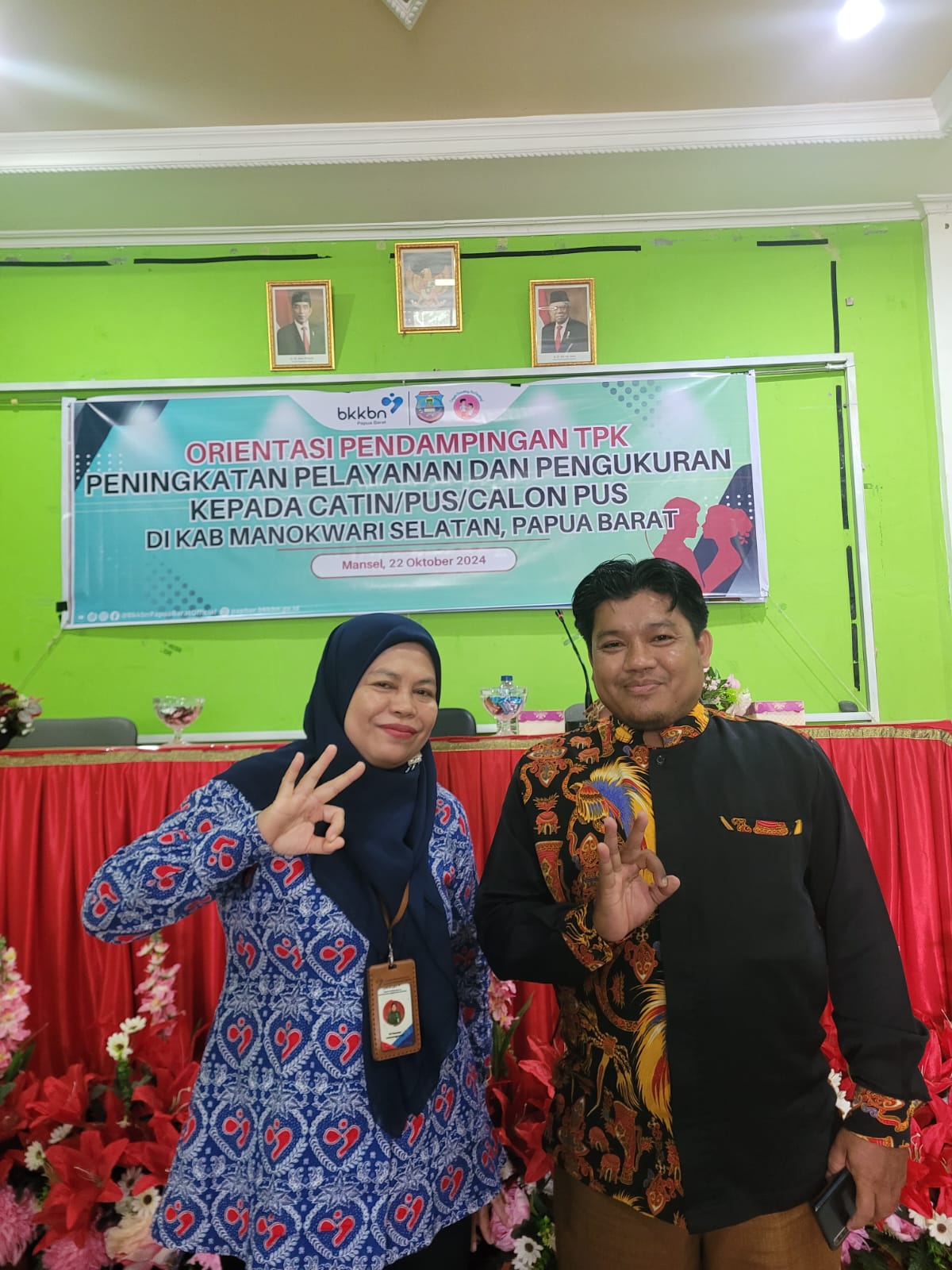 KUA Oransbari Berbagi Kisah dan Kasih di Giat BKKBN Manokwari Selatan