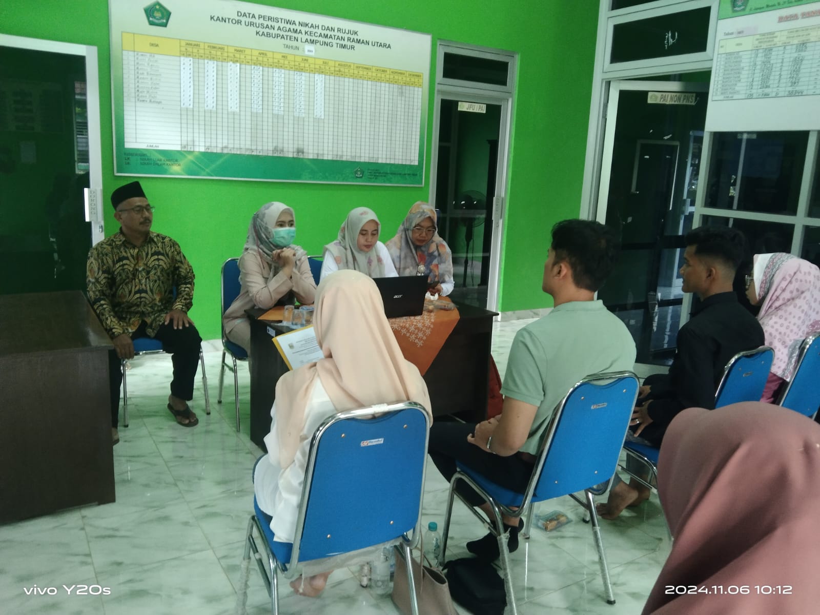 KUA Kecamatan Raman Utara Gelar Suscatin 