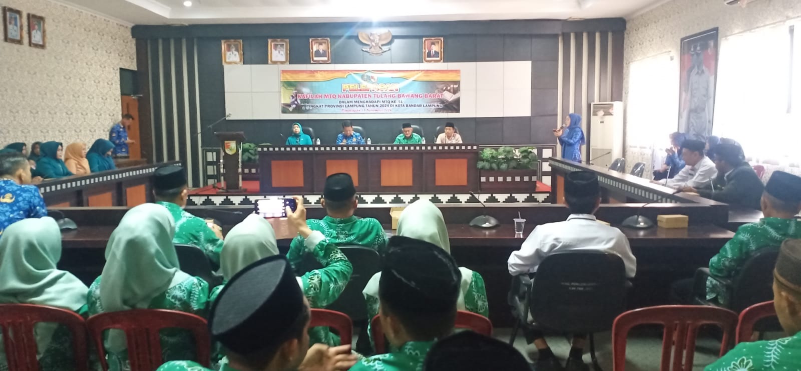 PJ Bupati Tubaba Lepas Peserta MTQ Ke-51 Tingkat Provinsi Lampung