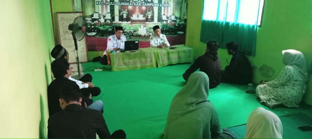 TERAPKAN E-SERTIFIKAT BIMWIN, KUA HULU SUNGKAI MINTA CATIN JADI WARGA NEGARA YANG BAIK