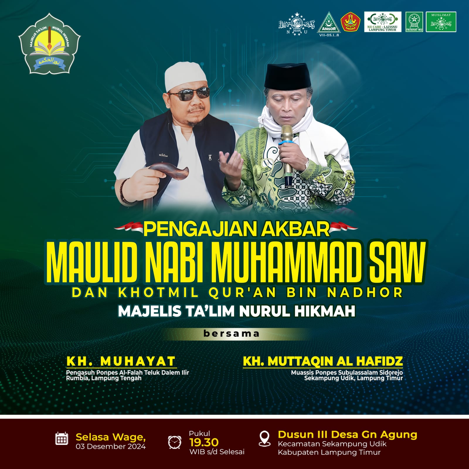 Majelis Taklim Nurul Hikmah Siapkan Dua Ulama Kondang Akan Gelar Pengajian