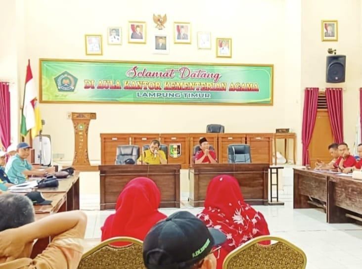 Panitia HAB Kemenag Lampung Timur Akan Gelar Rapat Selasa Siang