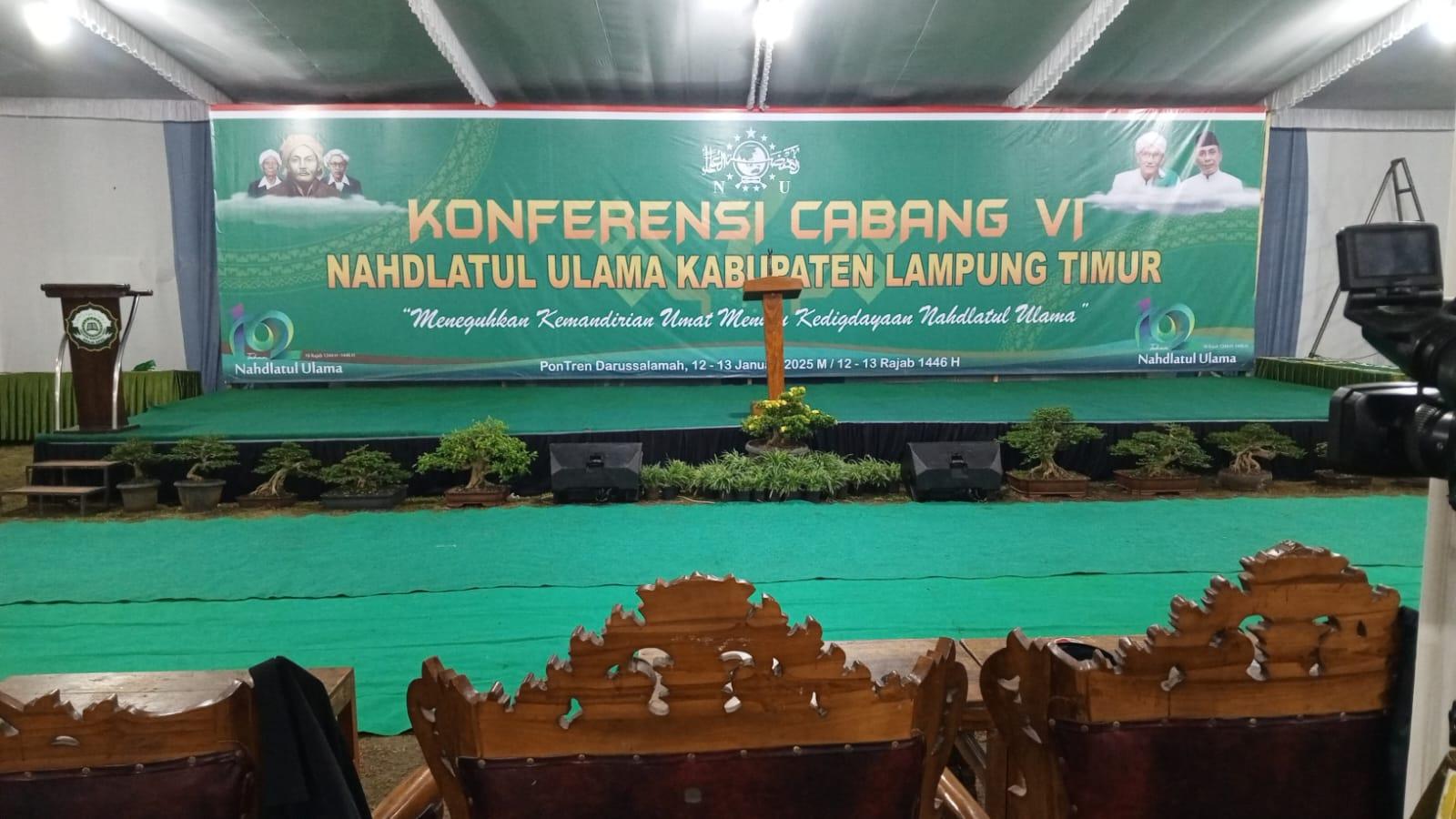 Konferensi Cabang NU Lampung Timur Digelar: Kepala Kemenag Apresiasi Kesuksesan NU di Lampung Timur