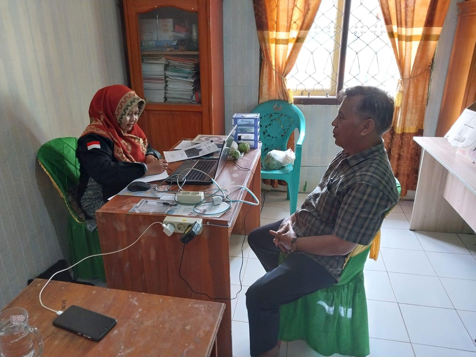 Penyuluh Agama KUA Sekampung Udik Bantu Masjid Urus Bantuan