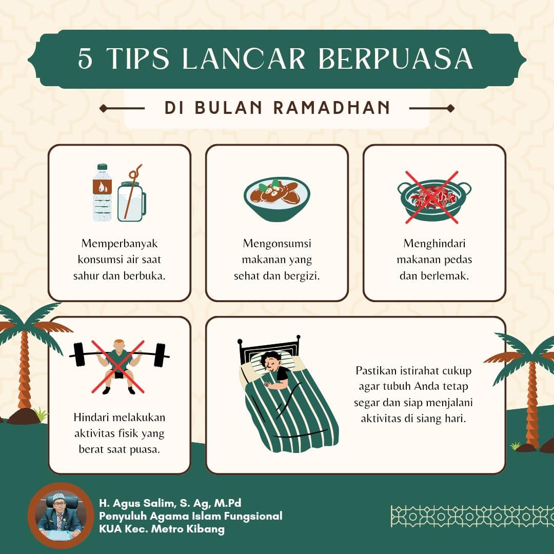 Dakwah Digital: Penyuluh Agama Bagikan Tips Puasa Sehat Ramadhan