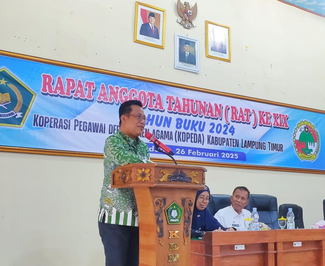 Kopeda Lampung Timur Didorong Berinovasi: Menuju Koperasi Mandiri dan Berdaya Saing  