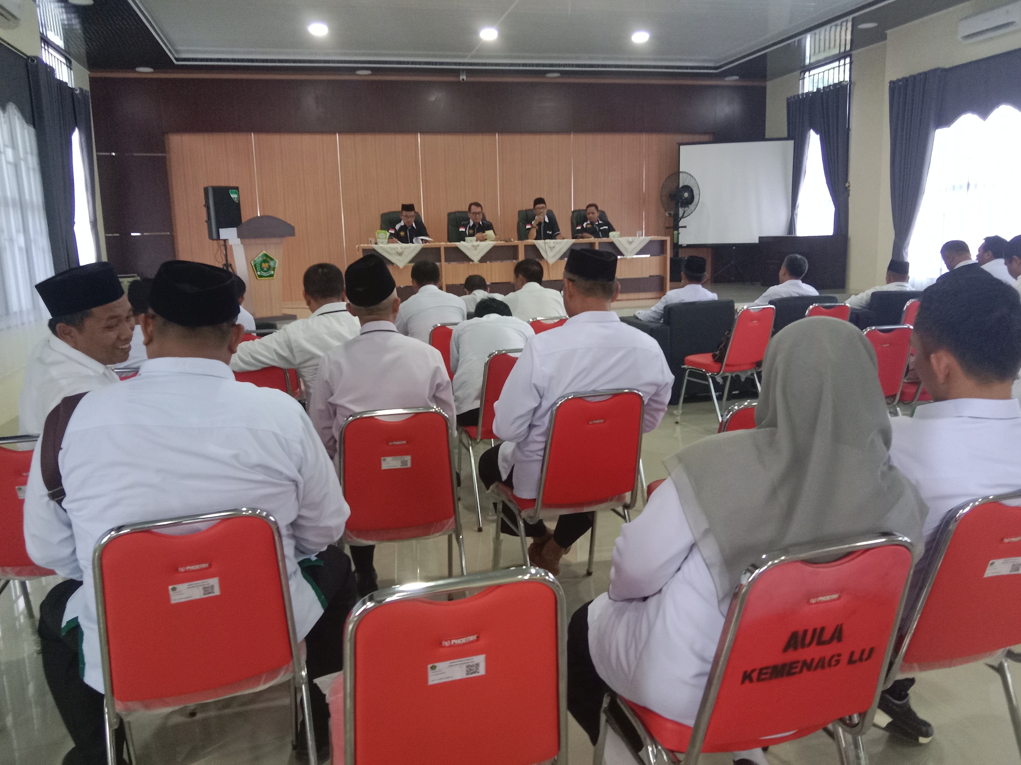 Penghulu Lampung Utara Hadiri Sosialisasi Forum PENA Tentang Netralitas ASN 