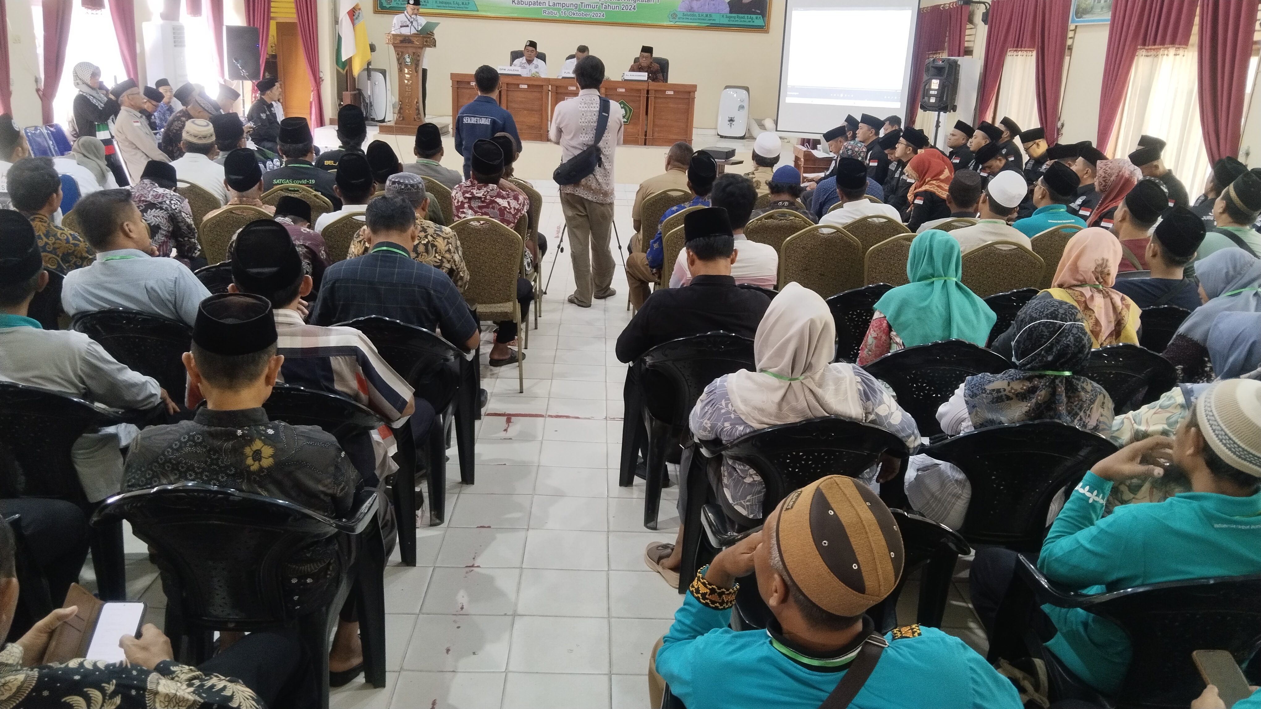 USAI DILANTIK, DPD JULEHA KABUPATEN LAMPUNG TIMUR LANGSUNG GELAR PELATIHAN JURU SEMBELIH HALAL