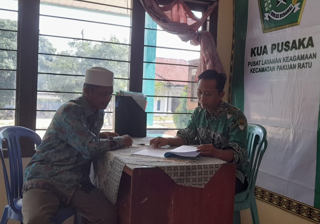 KUA Pakuan Ratu Layani Konsultasi Keagamaan