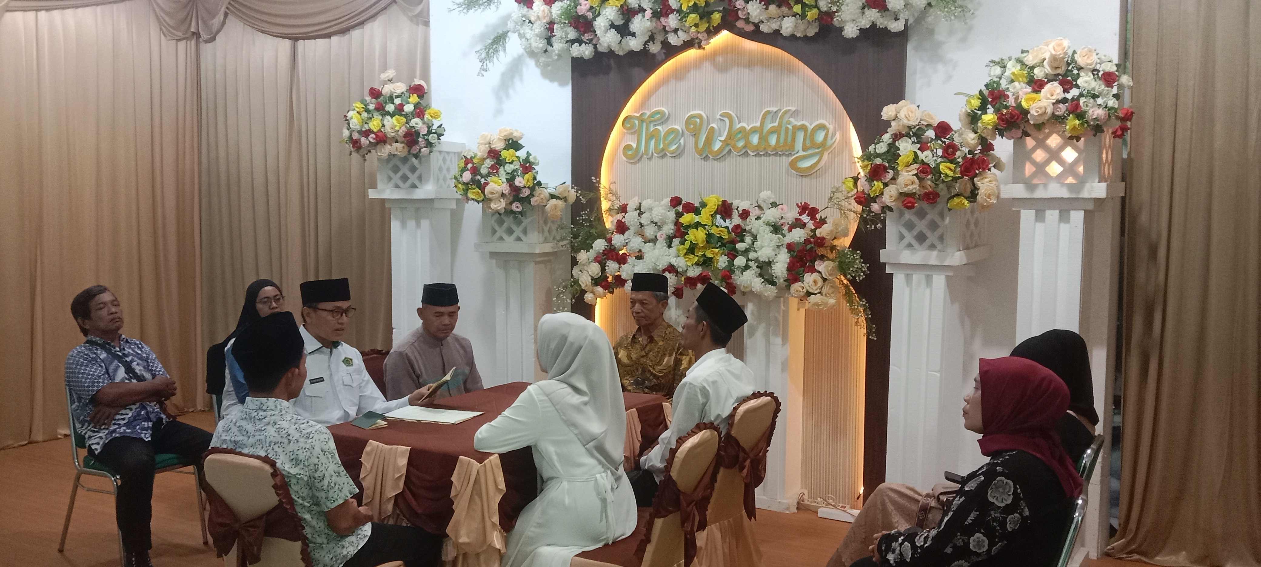 KUA Kemiling Laksanakan Layanan Bimbingan dan Pencatatan Nikah 