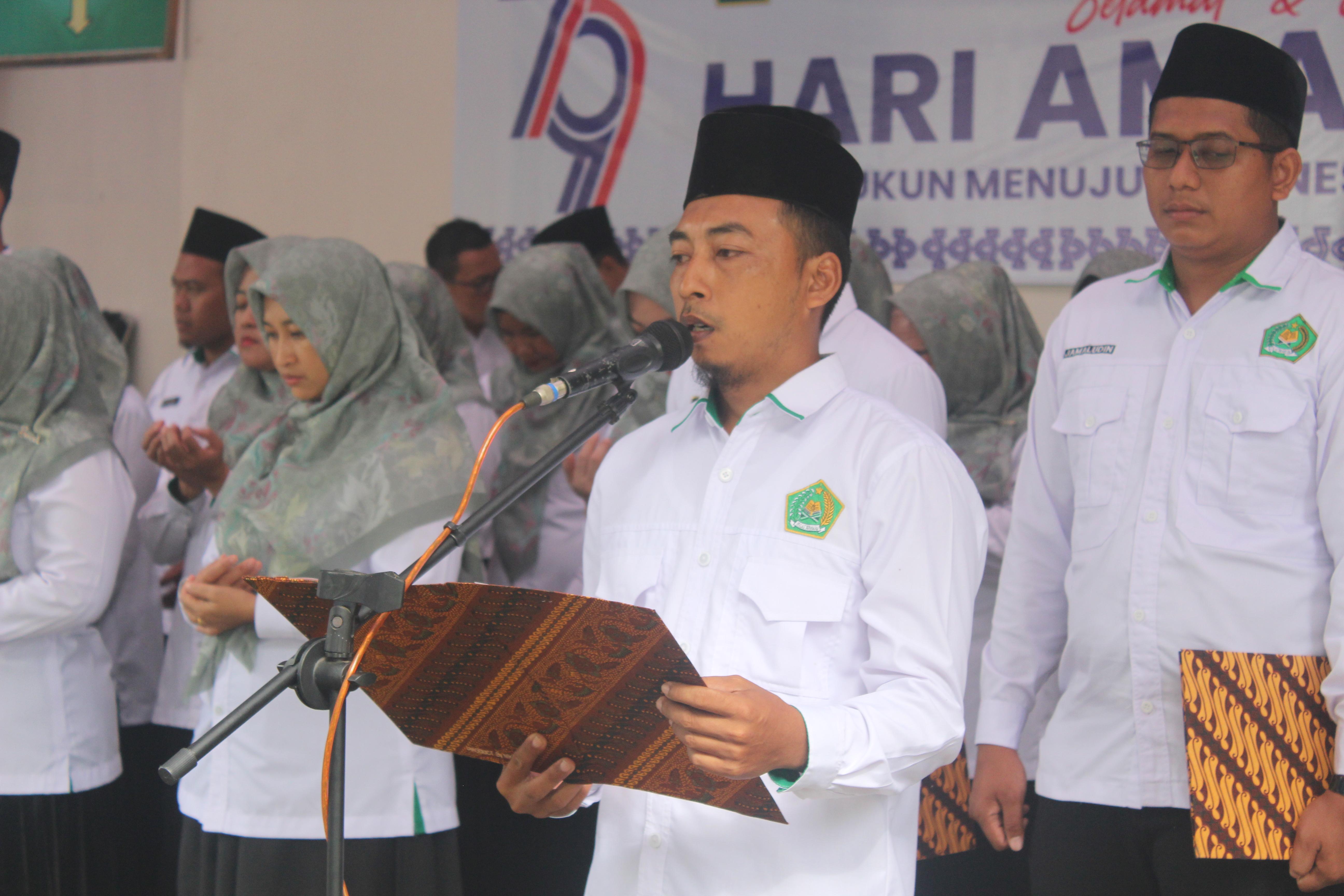 PPPK Penyelenggara Zakat dan Wakaf Pimpin Doa Apel HAB-79