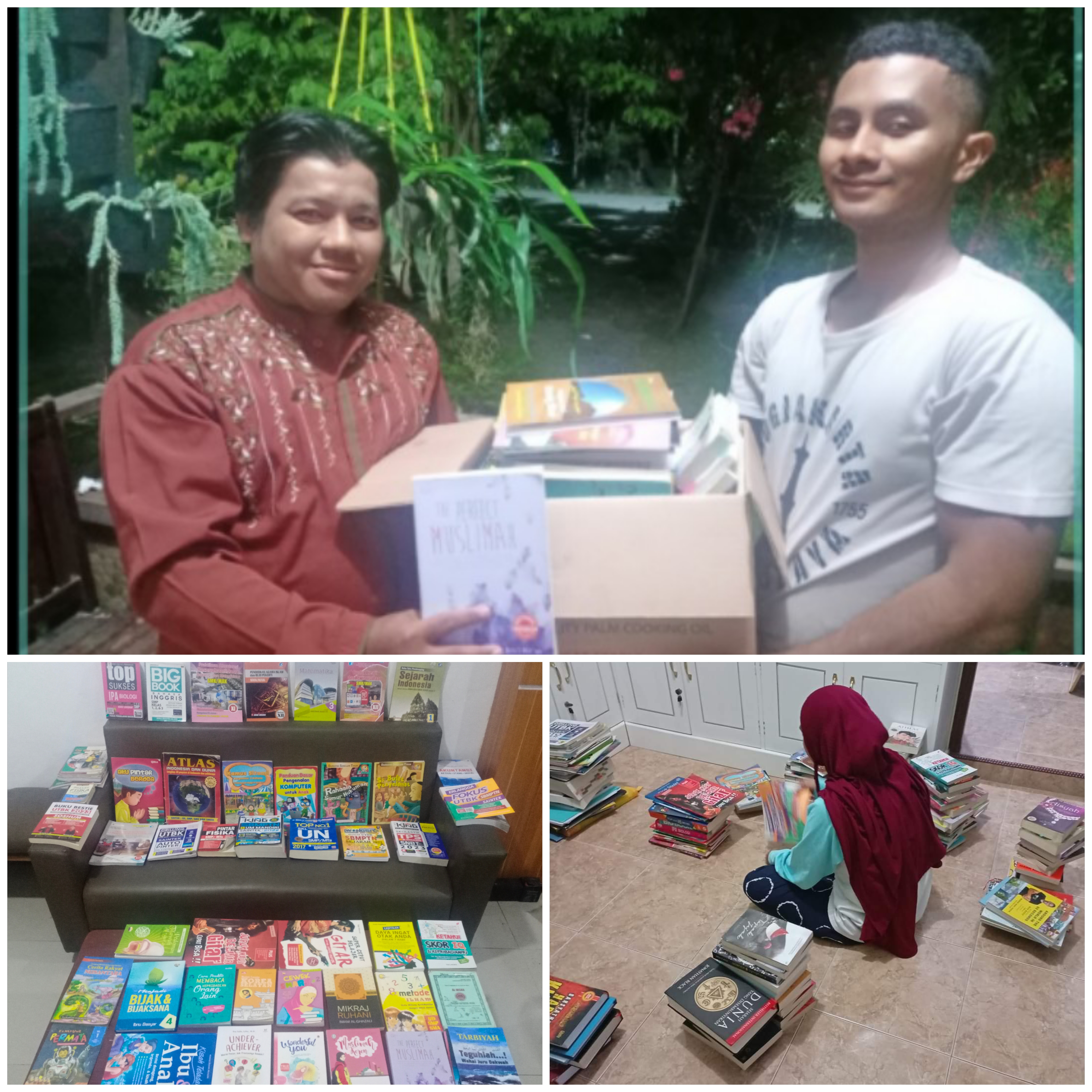 Puluhan Buku Berpindah 