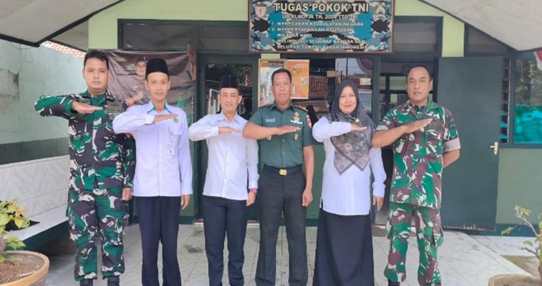 KUA Mandiraja Libatkan Koramil Mandiraja dalam Pembuatan Film Dokumenter Moderasi Beragama