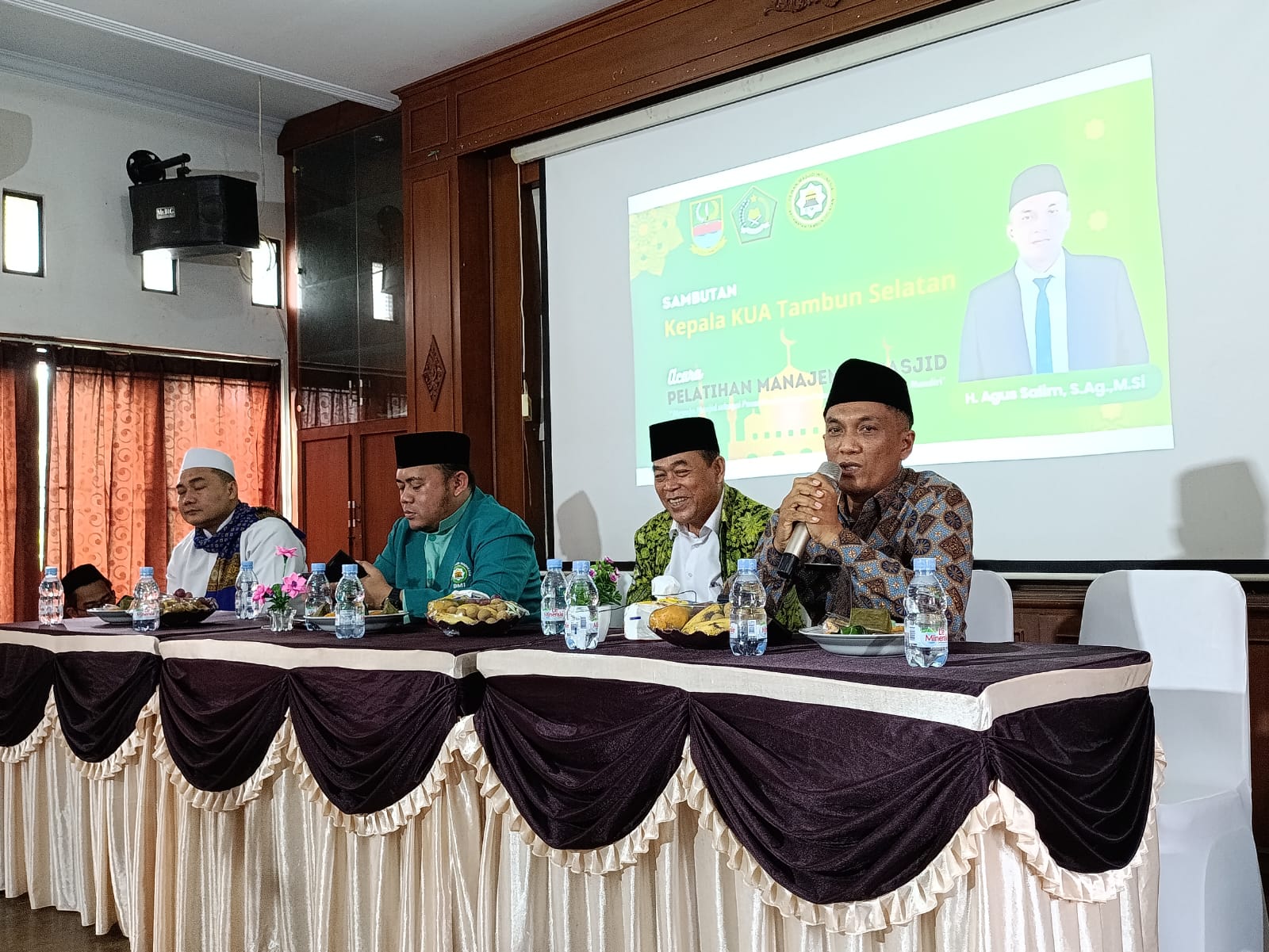 Pelatihan Manajemen Masjid DMI Kecamatan Tambun Selatan