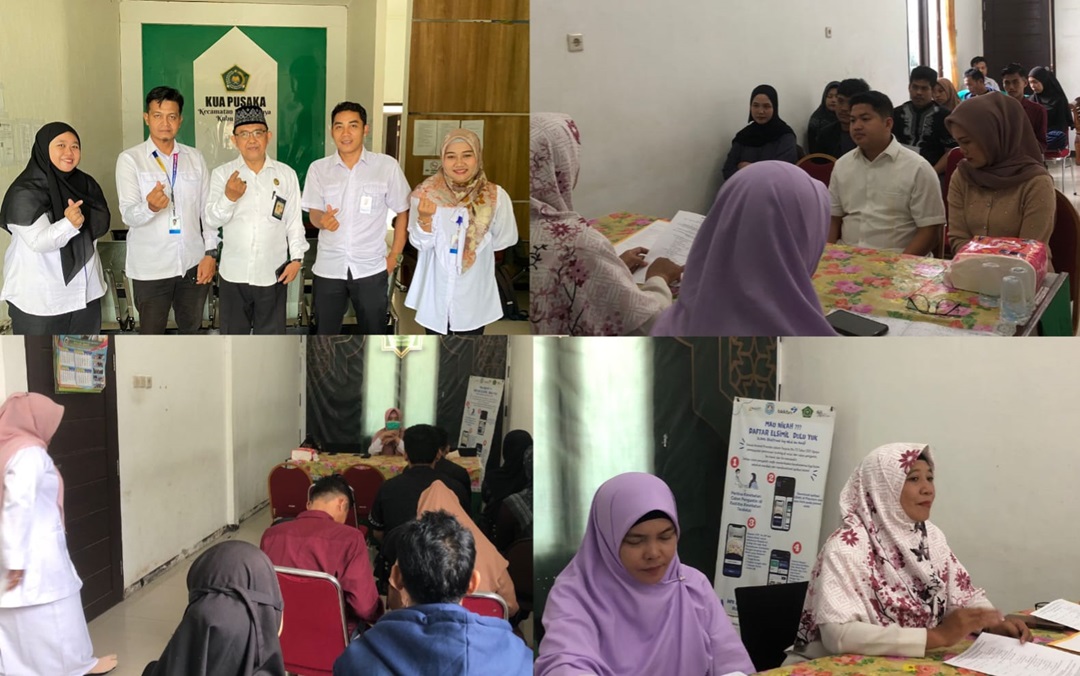 Bimwin Mandiri: Sinergi KUA Sungai Raya, BKKBN, dan Puskesmas Kecamatan 