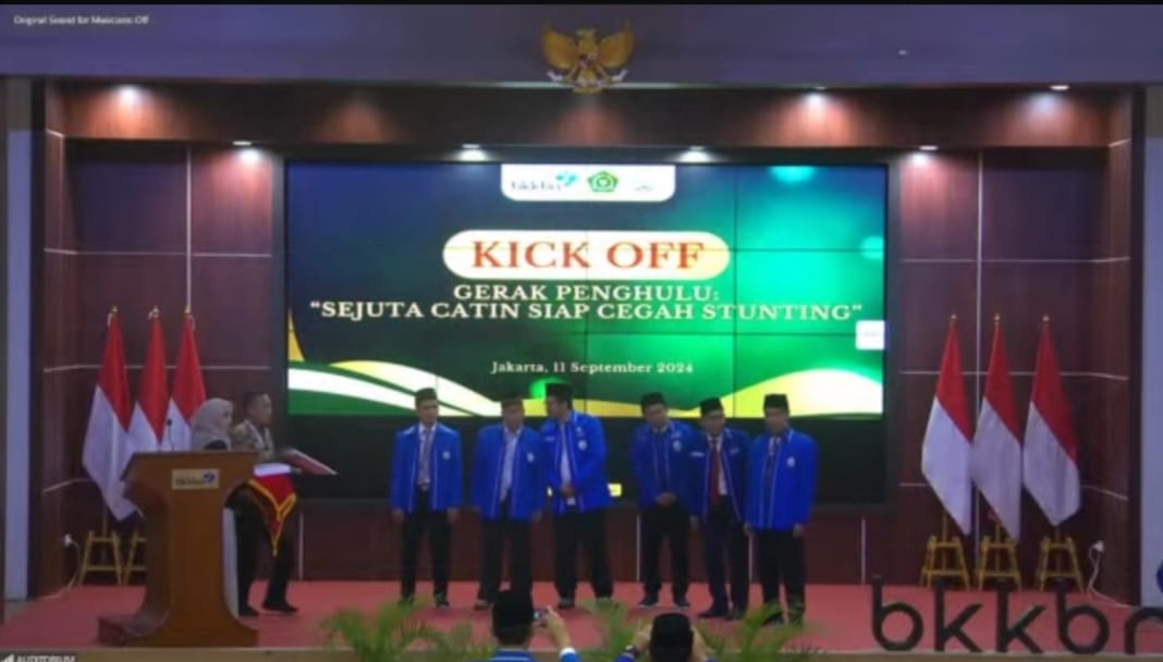 PC APRI Lampung Timur Mengikuti Kegiatan Kick Off Gerak Penghulu Sejuta Pengantin Siap Cegah Stunting secara Virtual