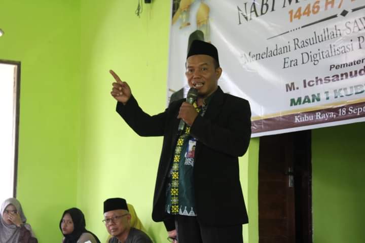 Ketua APRI Kalbar Isi Ceramah Maulid di MAN 1 Kubu Raya