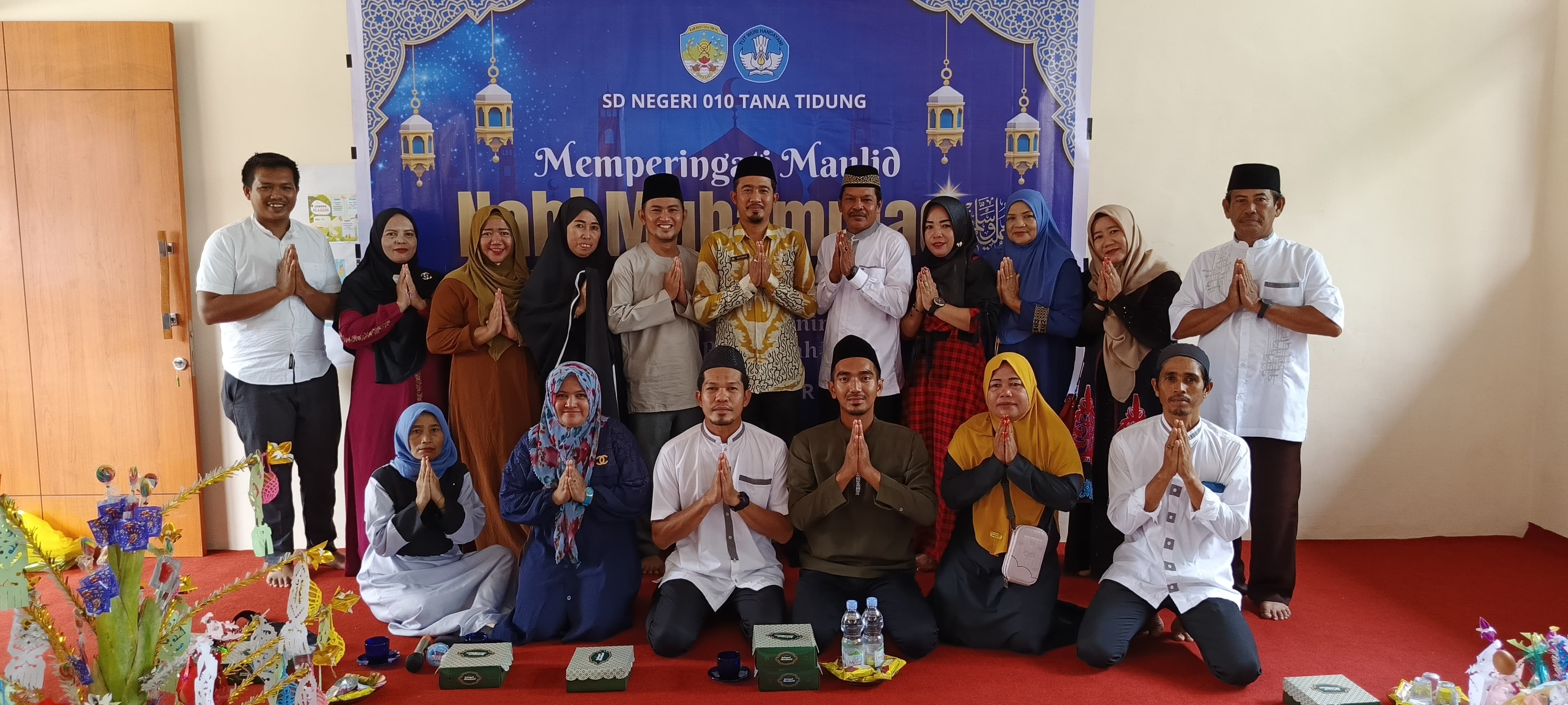 Gelar Peringatan Maulid Nabi di SDN 010, Kepala KUA Sesayap Hilir : Tanamkan Nilai Akhlak Rasulullah SAW.