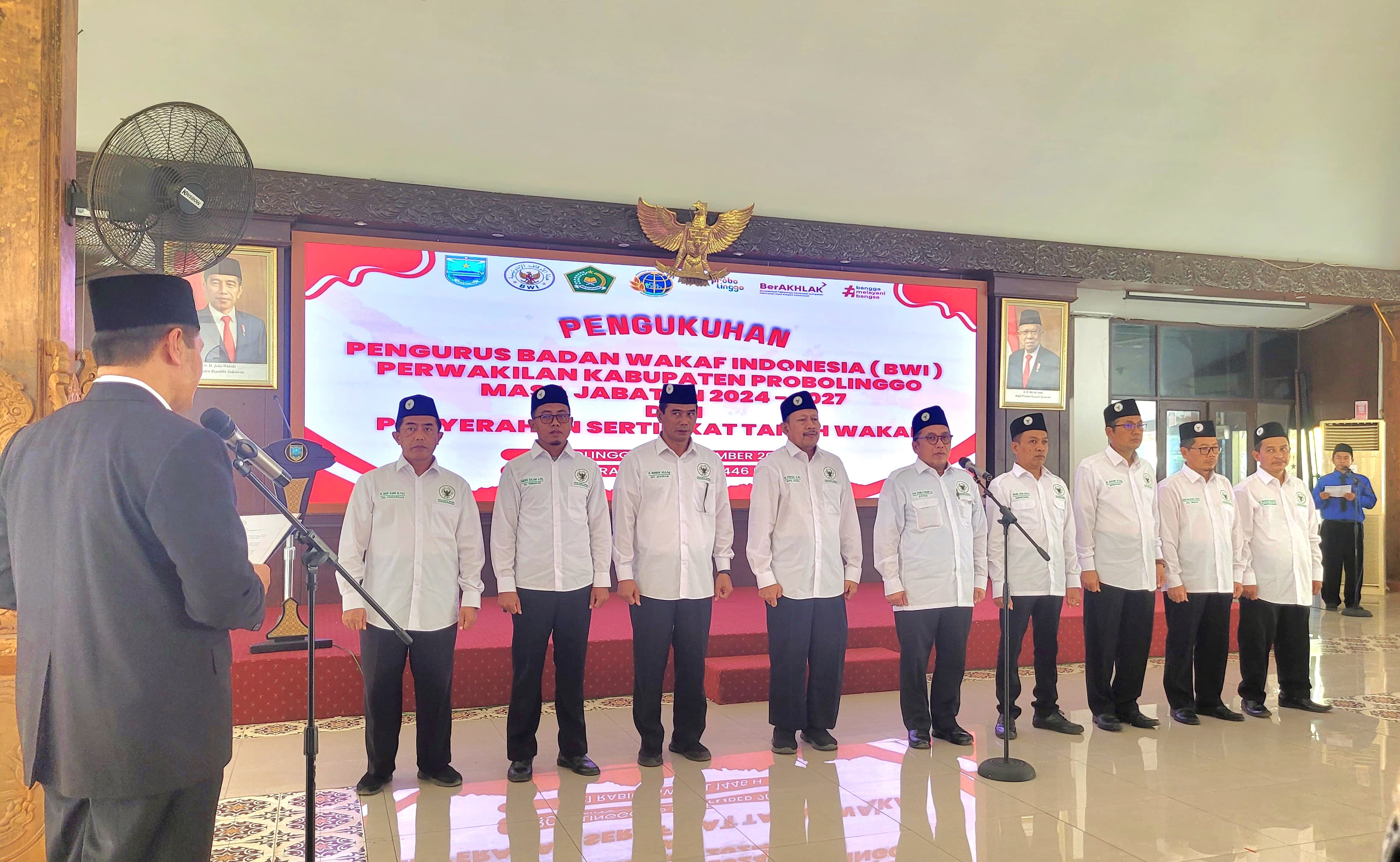 Pengurus BWI Kabupaten Probolinggo dilantik; APRI ucapkan selamat