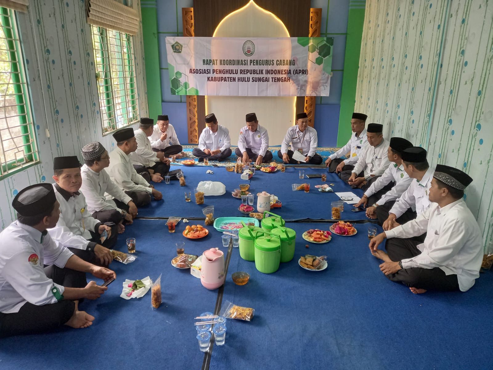 PC APRI Kabupaten Hulu Sungai Tengah Gelar Rapat Koordinasi Bulanan di KUA Barabai