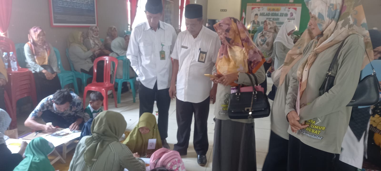 Kepala KUA Bandar Sribhawono Hadiri Giat Milad IGRA ke-22