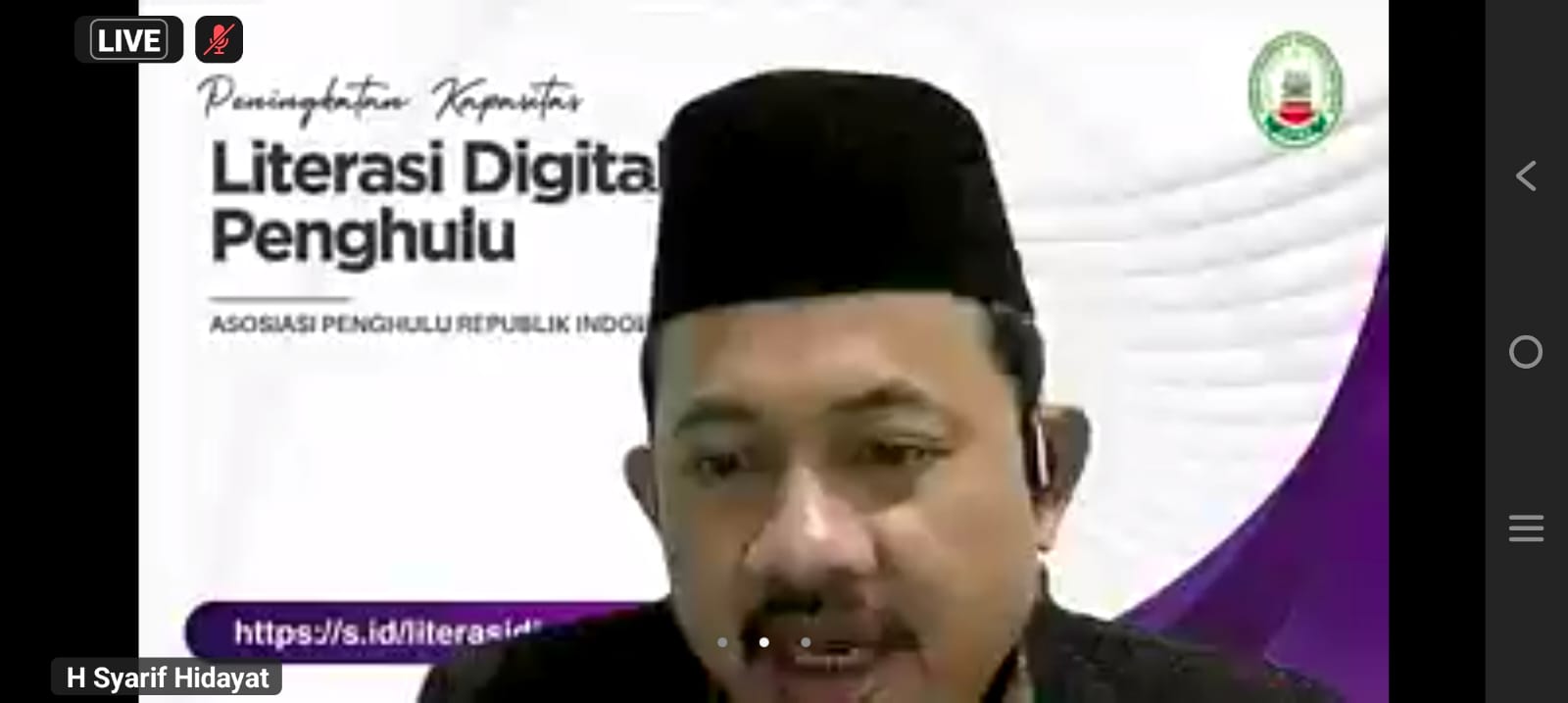 Penghulu Lampung Timur Ikuti Pelatihan Canva yang Dihadiri Oleh PP APRI Pusat