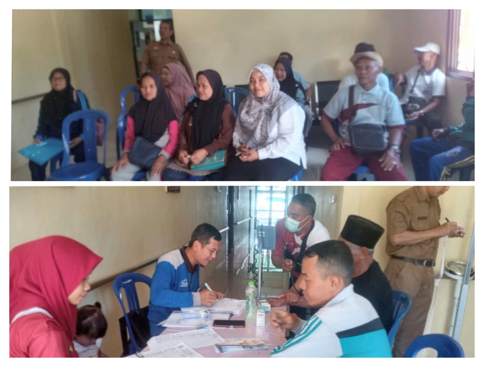 Penyuluh Agama KUA Suoh Dampingi Calon Jamaah Haji Pemeriksaan Kesehatan
