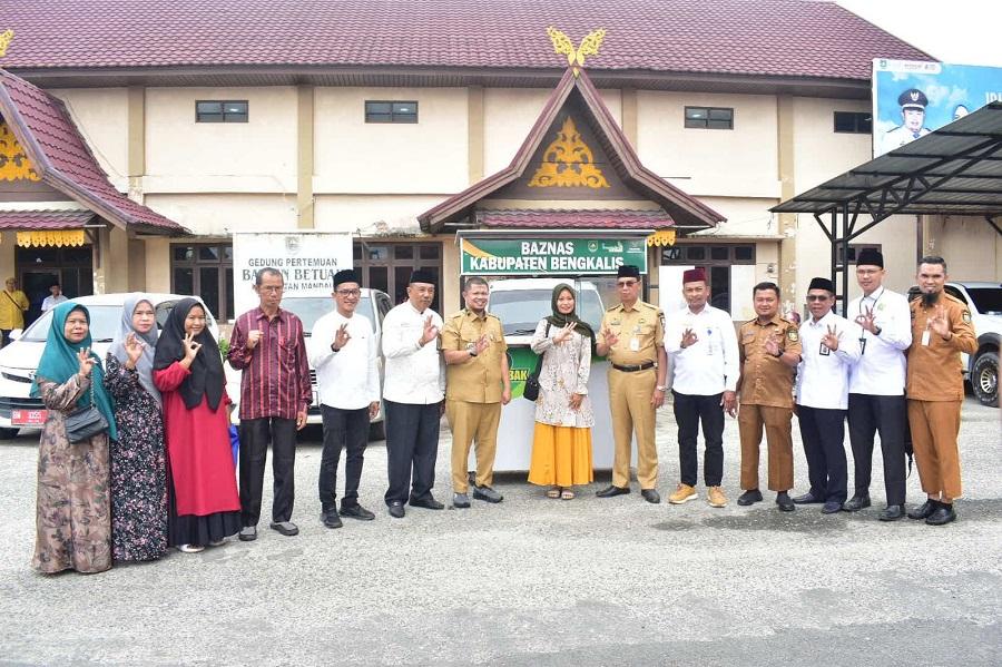 Kepala KUA Kec. Bathin Solapan Hadiri Bimtek UPZ Masjid dan Mushalla Rayon IV Kabupaten Bengkalis