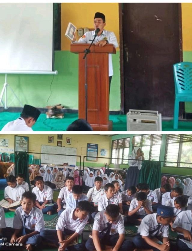 KUA SINGINGI SAFARI RAMADHAN KE SMPN 1 SINGINGI