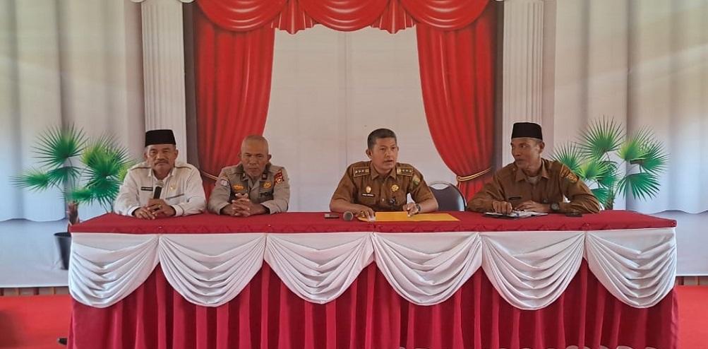 Sukseskan Safari Ramadhan 1446 H, Kepala KUA Kecamatan Logas Tanah Darat Ikuti Rapat Persiapan