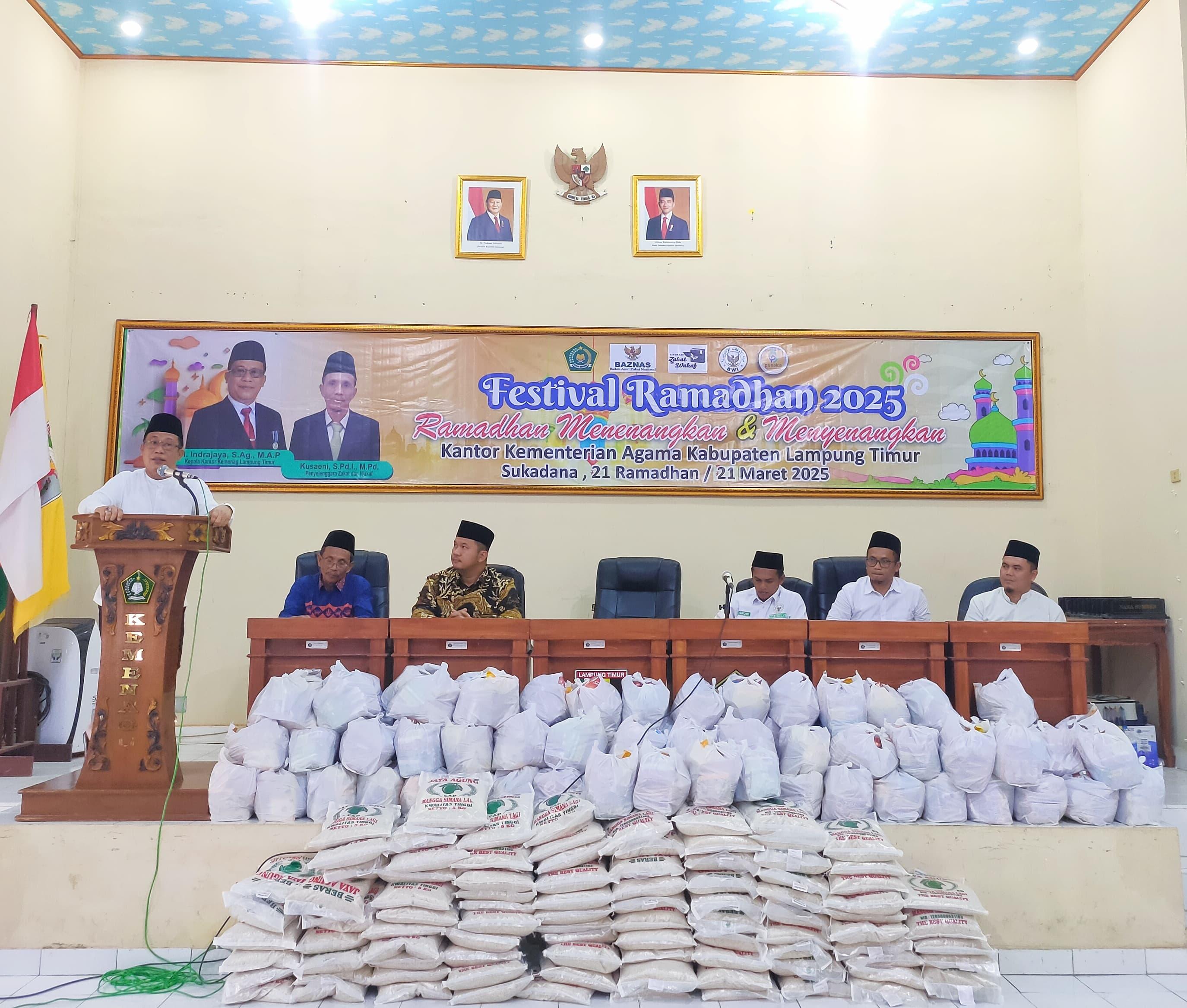 Kemenag Lampung Timur Gelar Buka Bersama Usai Festival Ramadhan 1446 H