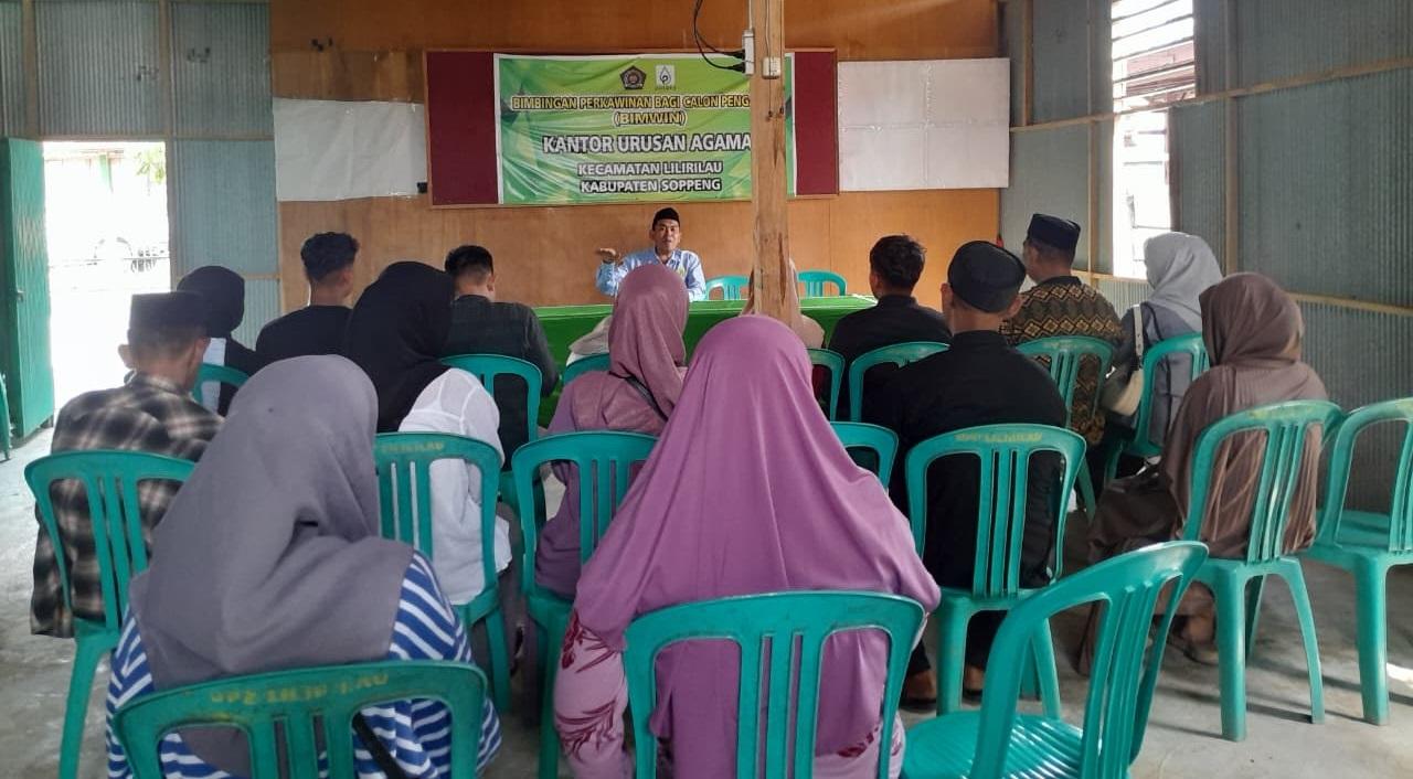 KUA Kecamatan Lilirilau Gelar Bimbingan Perkawinan Mandiri