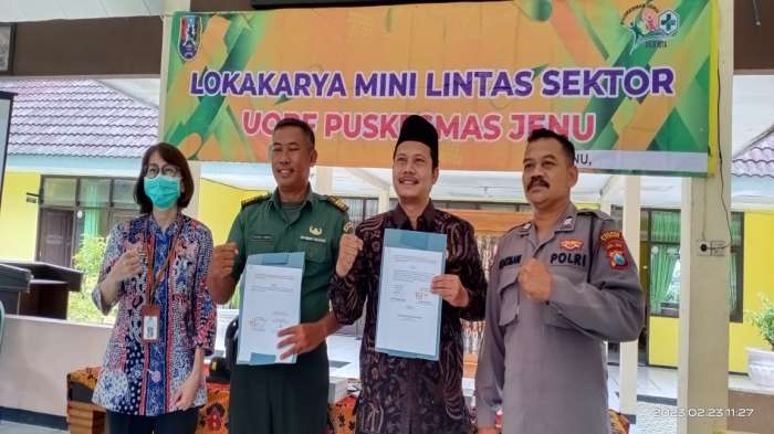 Tingkatkan Pelayanan Kesehatan Reproduksi KUA dan Puskesmas Jenu Teken MoU