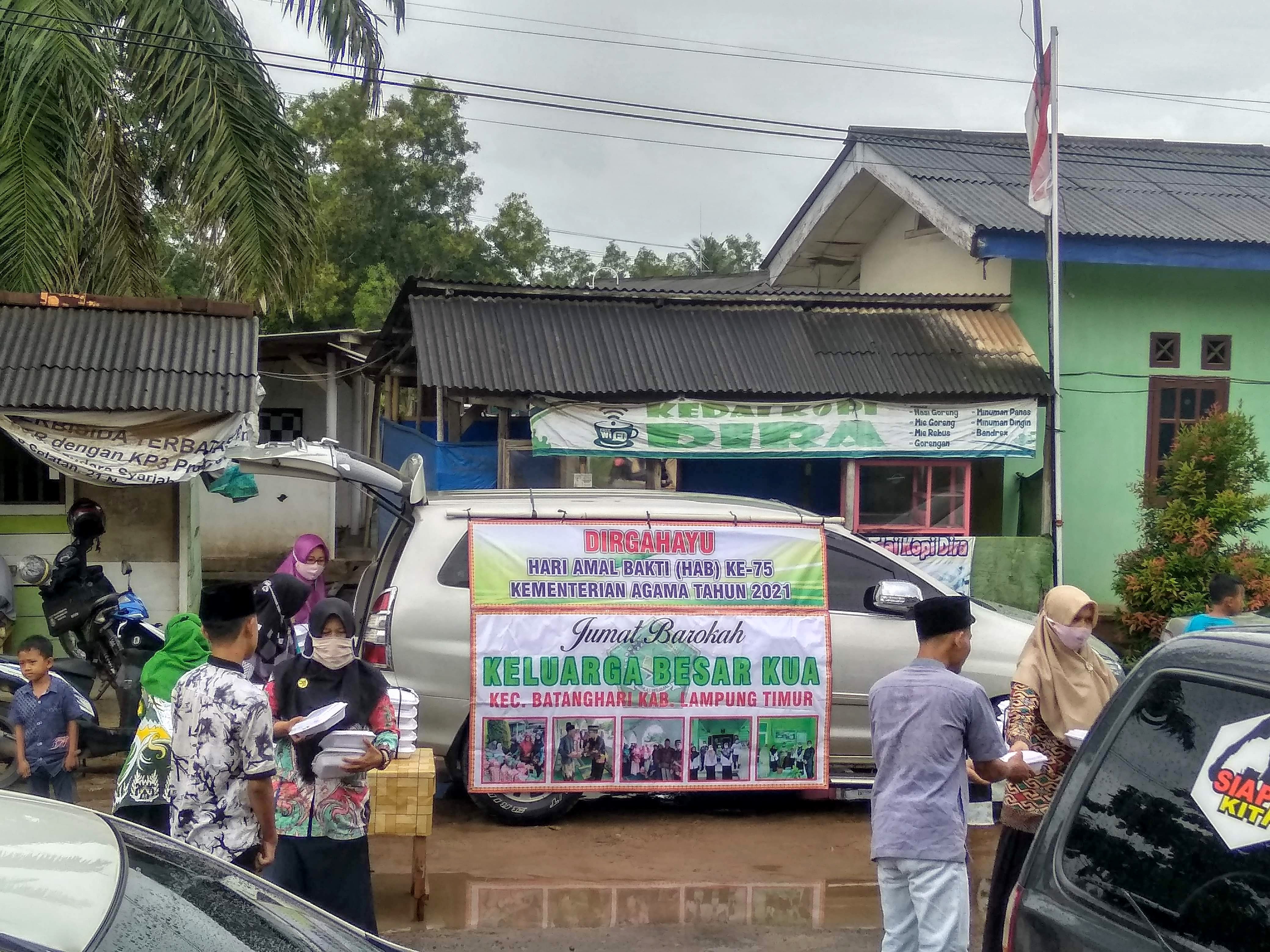 Songsong HAB, KUA Batanghari gelar Jum'at Barokah