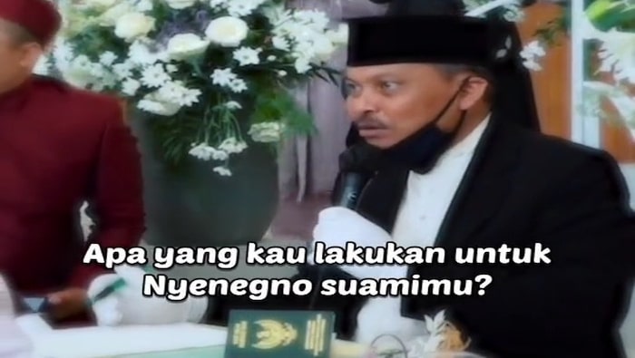 Di Balik Viral Penghulu Beri Petuah Sekaligus Jenaka ke Calon Pengantin